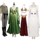 thumbnail image 2 of Disfraz de Cosplay de Leia para mujer adulta, vestido de princesa, diadema, cinturón, bata, uniforme, pantalones, trajes, traje de fiesta de Carnaval de Halloween, 2 of 5