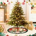 thumbnail image 6 of Christmas Tree Skirt - Christmas Tree Decorations, Fall Tree Skirt, Double Sided Home Decorations, Gnome Tree Skirt Red Christmas Tree Skirt, 36 inch Tree Skirt for Holiday Party Supplies Ornaments, 6 of 6