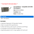 thumbnail image 2 of A/C Condenser - Compatible with 2006 - 2010 Mazda 5 2007 2008 2009, 2 of 2