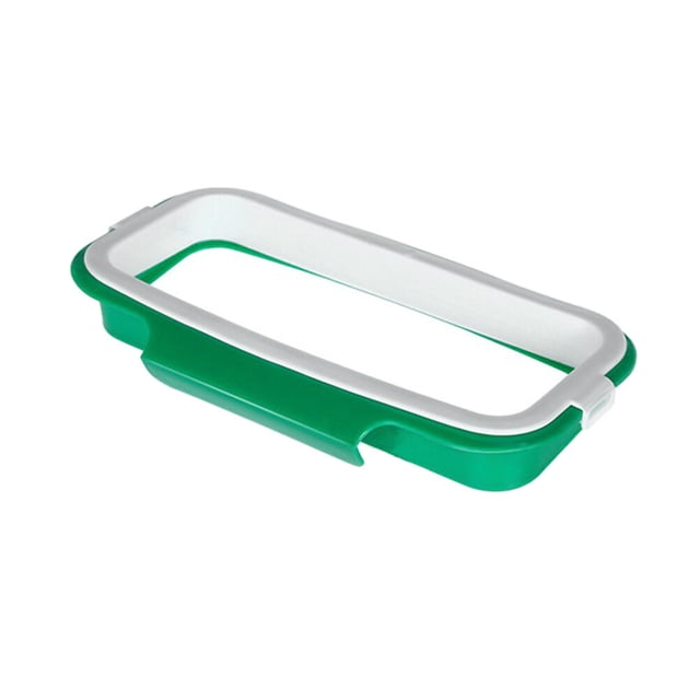CIMAXIC Plastic Garbage Bag Rack Over Cabinet Door Trash Bags Holder Multifunction Storage Shelf,8.66"X4.53"X1.18"