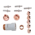 thumbnail image 1 of Plasma Torch Nozzle Set, Easy To Install Accurate Fit Plasma Torch Consumables  for LC25, 1 of 7