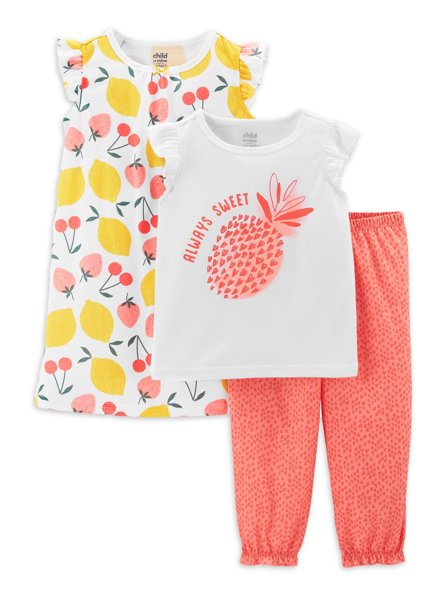 Carter's 3 piece pajama set sale