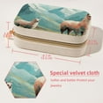 thumbnail image 5 of Alpaca Velvet Portable Jewelry Display Stand and Organizer with Removable Compartment - Gift, 5 of 7