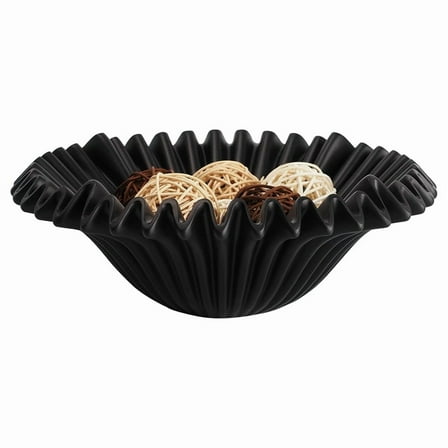 Large Decorative Bowl - Fruit Bowl for Kitchen Counter, Key Bowl for Entryway Table, Modern Decorative Bowls for Home