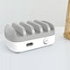 thumbnail image 3 of [Estándar Blanco EE. UU.] Estación Carga USB Base Carga Rápida 5 Puertos Adecuada para Múltiples Dispositivos Compatible Con Apple IPad IPhone Android (blanco), 3 of 9