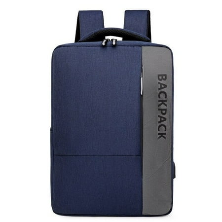 15.6 inch commuter backpack external USB charging port business travel backpack DELL laptop bag for Macbook Air Pro laptop bag