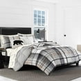 thumbnail image 2 of Eddie Bauer Geese Meadow Beige Cotton Flannel 4 Piece Sheet Set, Full, 2 of 5