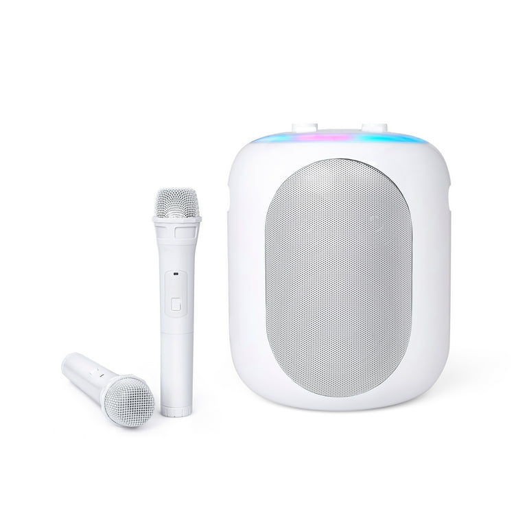 Singing Machine Portable Bluetooth Karaoke System w/2 Wireless