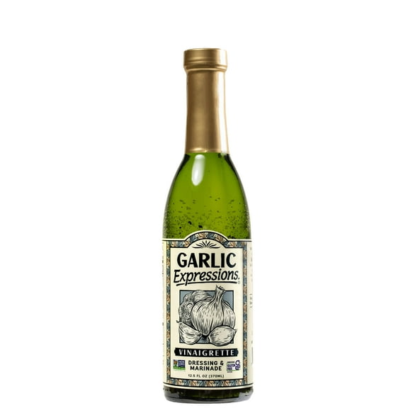 Garlic Expressions Classic Vinaigrette Salad Dressing & Marinade, 12.5 Oz (Pack of 12)