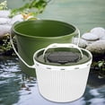 thumbnail image 1 of DYNWAVECA Ice ing Bucket Barrel Breathable Box with Inner Bucket Live Storage Container for Traveling Gardening Outdoor Round 10L, 1 of 10
