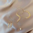 thumbnail image 1 of Niche Design Wheat Ear Bridal Jewelry Set With Necklace & Earrings & Bracelet, 1 of 4
