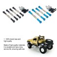 thumbnail image 3 of maskred Aluminum Alloy RC Car Front And Rear Link Rod Set For WPL 1/16 C14 Metal Front And Rear Link Rod Set For WPL 1/16 C14 green, 3 of 6