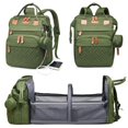 thumbnail image 1 of Mochila pañalera Astro alan Green impermeable con carga USB, 1 of 7