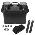 thumbnail image 1 of 12V Multifuctional Smart Battery Box USB Car Charger with Voltmeter for Car Boat RV, 1 of 7