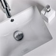 thumbnail image 3 of Fresca Manchester 48" 4-door Double Sinks Wood Bathroom Cabinet in Gray, 3 of 8