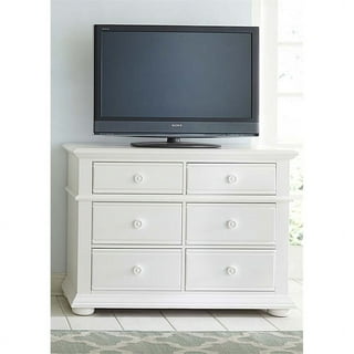 Media chest white deals
