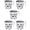 Black, variant on Premium High Grade Plastic Duplex Designer Bathroom Bath Mugs Accessory, BPA free Bathing Mugs Camping Mug, Bathing Water Mug - 50 Ounce