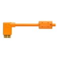 thumbnail image 2 of Tether Tools TetherPro 15' USB 3.0 Type-A Male to Micro-USB Right-Angle Male Cable, High-Visibility Orange, 2 of 6