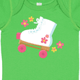 thumbnail image 4 of Inktastic Roller Skate Flowers Girls Baby Bodysuit, 4 of 5