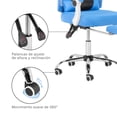 thumbnail image 3 of Silla Para Oficina Onof ONOF-BRDGE C/ Cojines Ajustable Azul, 3 of 8