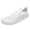 White, variant on NOKIO Cycling Sports Shoes Outdoor Fitness Running Shoes Versatile Breathable Knit Sneakers Lightweight Comfortable Athlet𝗂c Shoes 𝖫a𝖼e Up S𝗅ip On Casual Walking Shoes