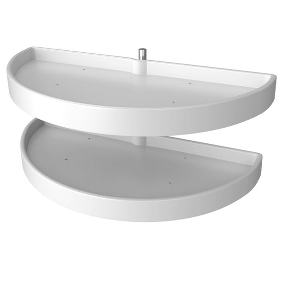 Rev-A-Shelf 6882-33-11-570 33" Half Moon 2-Tier Blind Cabinet Lazy Susan