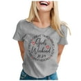 thumbnail image 1 of YDLCAFD Maternity Shirts Fall Loose Women's Fashion Shirt Suitable for Short Sleeved Oversized Loose Fitting Shirt Independence Day Pattern Shirt Fashion T Shirt, 1 of 4