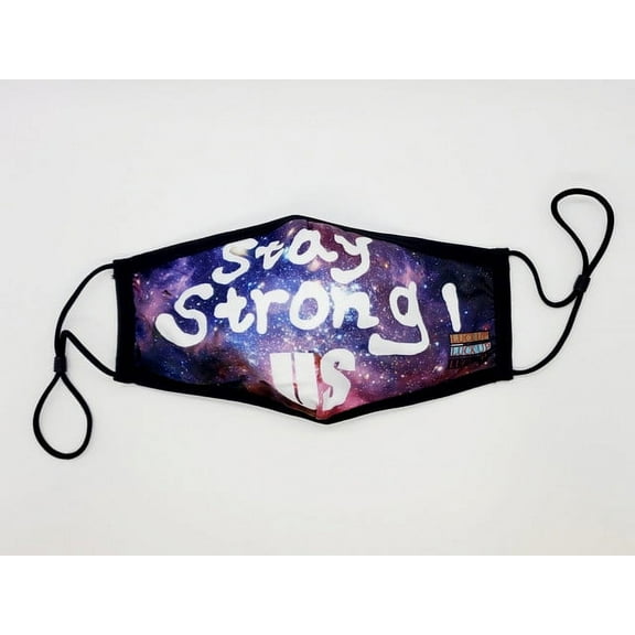 Luck Up Unisex Men/Women Fashion Design 3 Layers Knitted Soft Cotton Mask Reusable / Breathable / Washable / Adjustable / Silver Ion Antibacterial