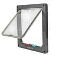 thumbnail image 2 of Puerta Solapa Seguridad Puertas Gato Seguras 4 Vías Cubría Gatito Universales Populares para Accesorios El Piezas, 2 of 8