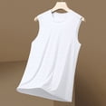 thumbnail image 4 of Hessimy Men's Tank Top Undershirts Moisture Wicking Breathable, Fitted Fit T Shirts for Men（White,XXXXXL), 4 of 6
