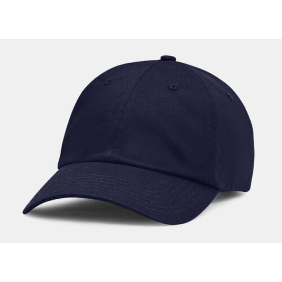 Under Armour Men's Team Blank Chino Adjustable Cap 1369785-410 Midnight Navy OSFM