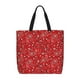 thumbnail image 1 of Easygdp Red Paisley Floral Bolsa Tote para Mujer, Bolso de Hombro para Trabajo, Playa, Viajes, Compras y Supermercado, 1 of 7