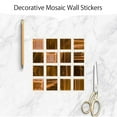 thumbnail image 4 of 40Pcs Mosaic Tile Transfer for Home Decor, Peel and Stick Self-Adhesive Tile Decal, Water-Proof Backsplash Tile Sticker for Kitchen Bathroom,10x10cm, 4 of 6
