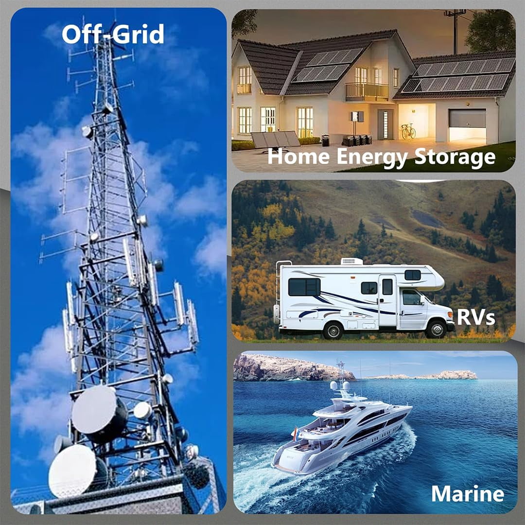 12V 100Ah LiFePO4 Lithium Battery, Grade A Cells, 5000+ Deep Cycle, with 100A BMS, for Home Energy, Boat, Rv, Solar, Backups