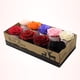 thumbnail image 3 of Rosa roja nuevo embalaje Mini cubo de abrazo Cubo de flores preservadas caja redonda de arreglo de flores preservadas de una sola rosa caja de regalo redonda ANGGREK Otros, 3 of 8
