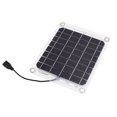 thumbnail image 2 of Solar Water Pump, Environmental Protection Monocrystalline Silicon 5V 10W USB Port Solar Fountain Pump  For Aquarium, 2 of 8