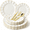 125PCS, variant on 125PCS Disposable Scalloped Rim Dinnerware Set for 25 Guests