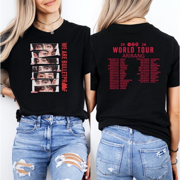 BS Arirng Shirt, BS K-Pop Concert 2026 T-Shirt, BS World Tou Arirng Tee, Bang 2026 Concert Shirt, Kpop Tee, Kpop Fan Shirt