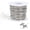 Silver-0.03'', variant on 24 Gauge (0.02'') Stainless Steel Craft Wire for Jewelry Making, 165 feet Dead Soft Stainless Steel Bailing Wire Snare Wire for Craft and Jewelry Making, Round Selection