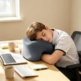 thumbnail image 5 of Eolstice Desk Nap Pillow, Foam Sleeping Office Lunch Break Cushion, Lying Down Rest Mat for Home Office Desk, Comfortable Travel Nap Pillow for Car Office, 5 of 6