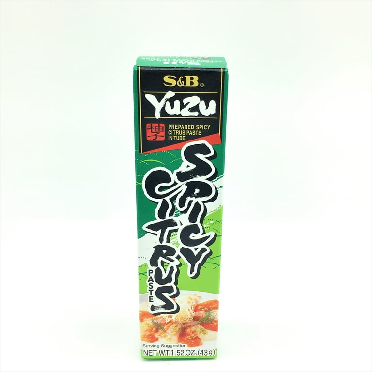 S&B Japanese Yuzu Prepared Spicy Citrus Paste Tube 43 g - Walmart.com