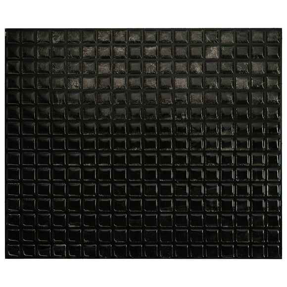 Smart Tiles - Carreaux Adhésifs 3D à Peler et Coller, Noir - Lot de 5 11.55 Pouces x 9.64 Pouces