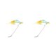 thumbnail image 4 of Soidarity 10 piezas de señuelos de pesca falsos, cebos artificiales vivos, atracción portátil, equipo personalizado, para exteriores, cabeza Type3 NO3 Soidarity CBP504410, 4 of 6