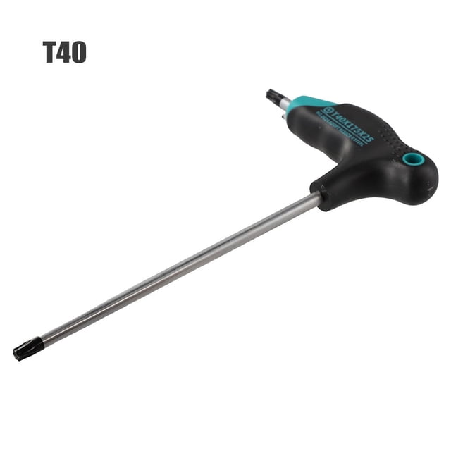 Clé Torx Outil de Réparation Torx Tournevis Double Tête T6-T45 avec Trou