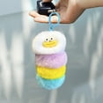 thumbnail image 5 of AYktou Lovely Plush Keychain-Cute Stuff Pendant Caterpillars Keyring Keychain Gift for Handbag,Purse,Backpack,Car Keys, 5 of 8