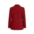thumbnail image 4 of Perfectbot Women's Notch Collared Blazer 2 Button Long Sleeve Suit Jacket Office Business Outfits, 4 of 7