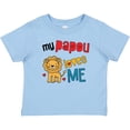 thumbnail image 3 of Inktastic Papou Loves Me Grandson Lion Boys Baby T-Shirt, 3 of 5
