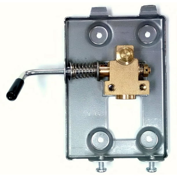 Gas Light Wall Plate L86C, Replacement wall plate assembly with