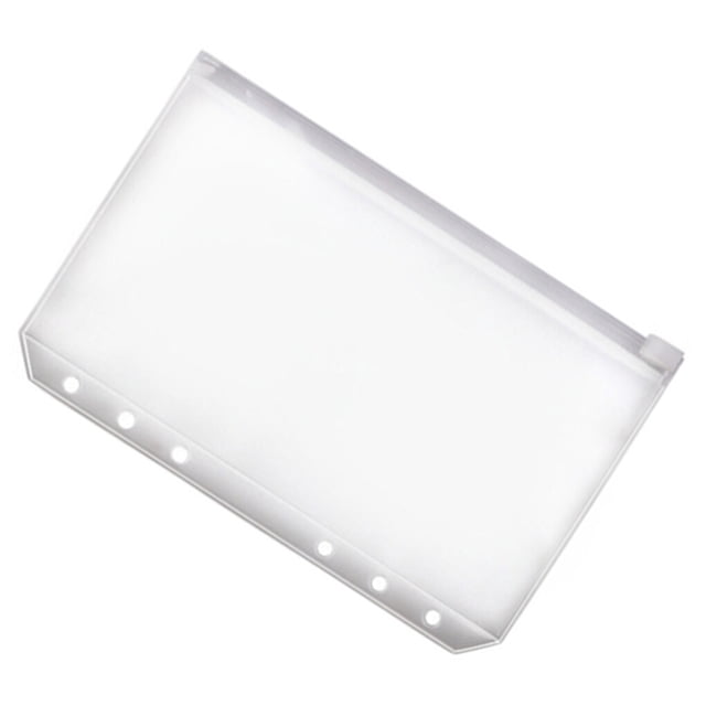 Tholdsy Bolsa con cremallera de 10 piezas, archivadores de PVC impermeables, bolsa de sujeción de documentos, contenedores de almacenamiento Type2 NO2