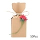 thumbnail image 1 of Juego de 50 cajas de dulces DIY con formas únicas para bodas, baby shower y regalos de fiesta con encanto vintage, 1 of 8